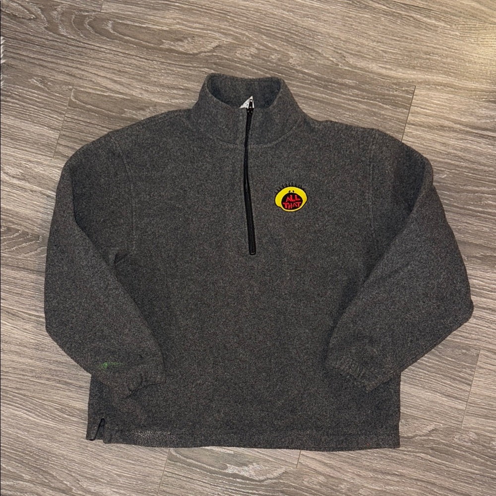 Vintage ALL THAT Nickelodeon Half-Zip Sweater